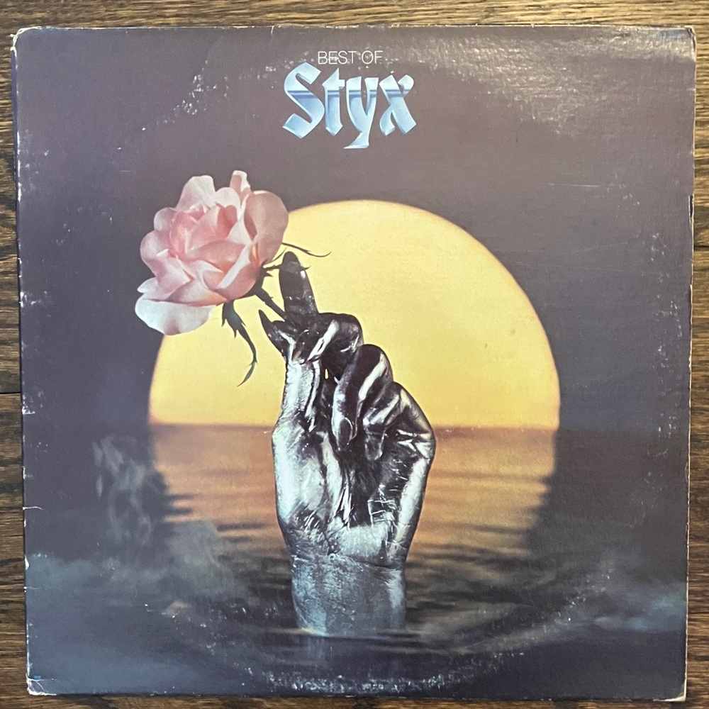 🍀Sale 2 For $10 Vintage Best of Styx Vinyl Record